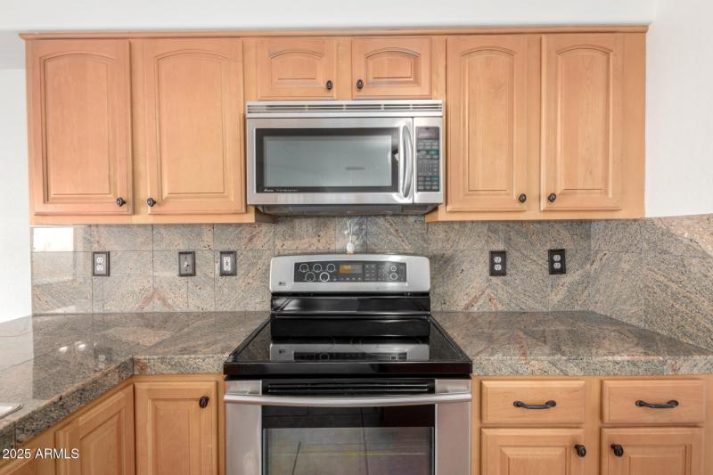 Stainless Steel appliances