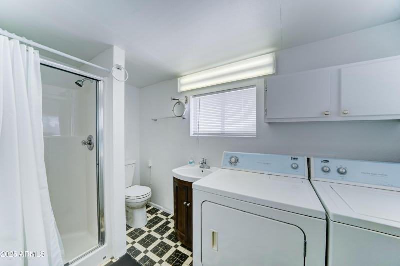 step in shower in 2nd bathroom