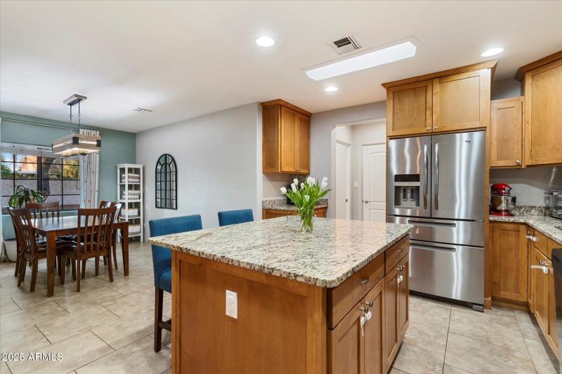 Kitchen and Dining Area