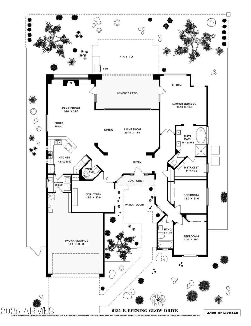 6135 East Evening Glow Drive - Floor Pla
