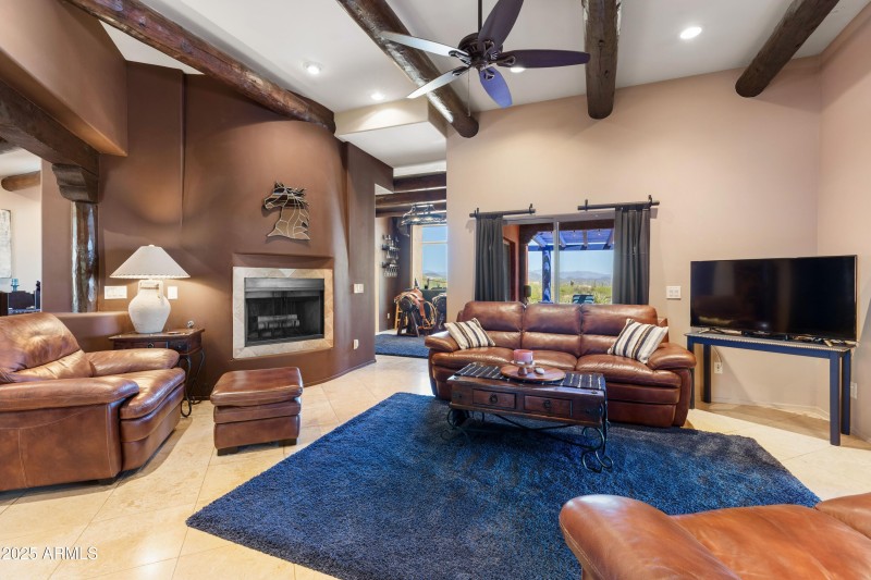 Living Room w/ Fireplace