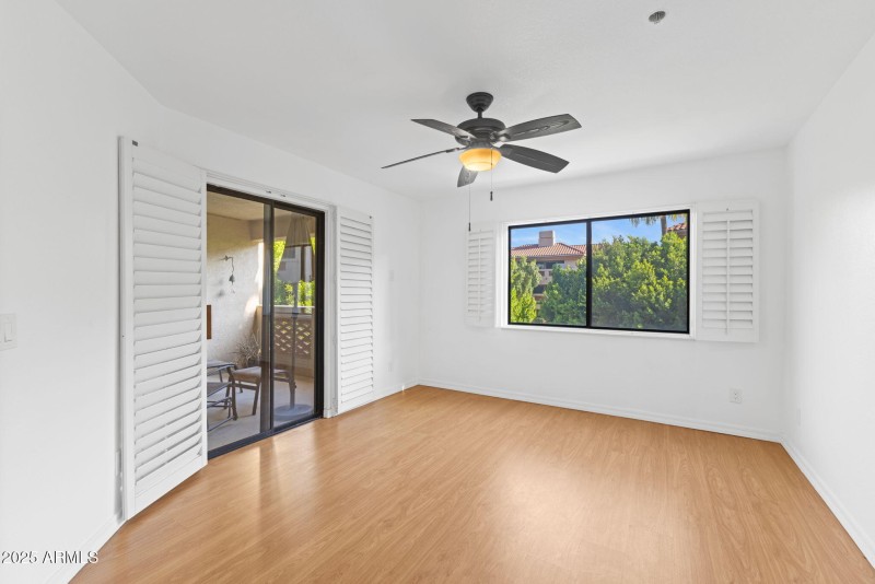 Light and Patio Access