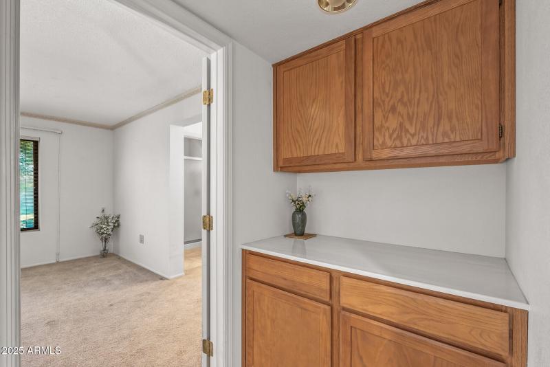 Linen Cabinet near Owner's Suite