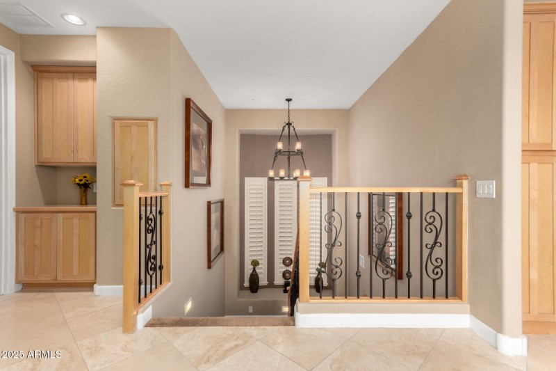 Upstairs landing