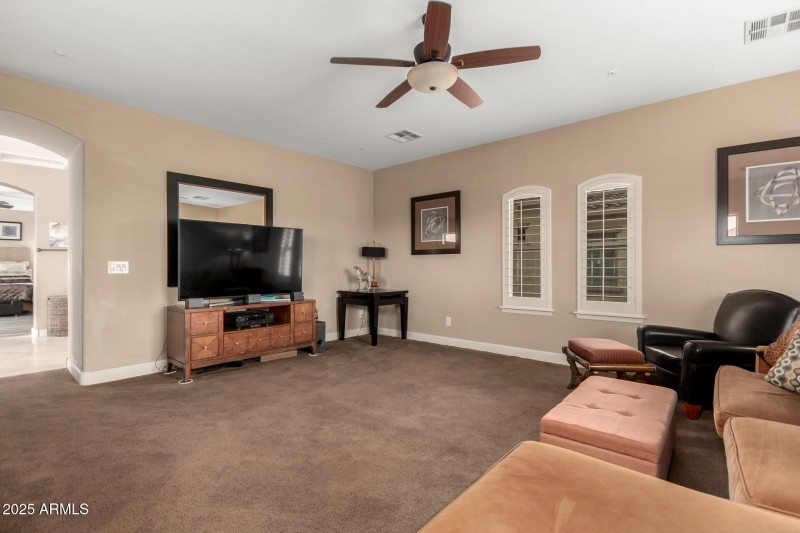 Massive Retreat Off of Primary Bedroom