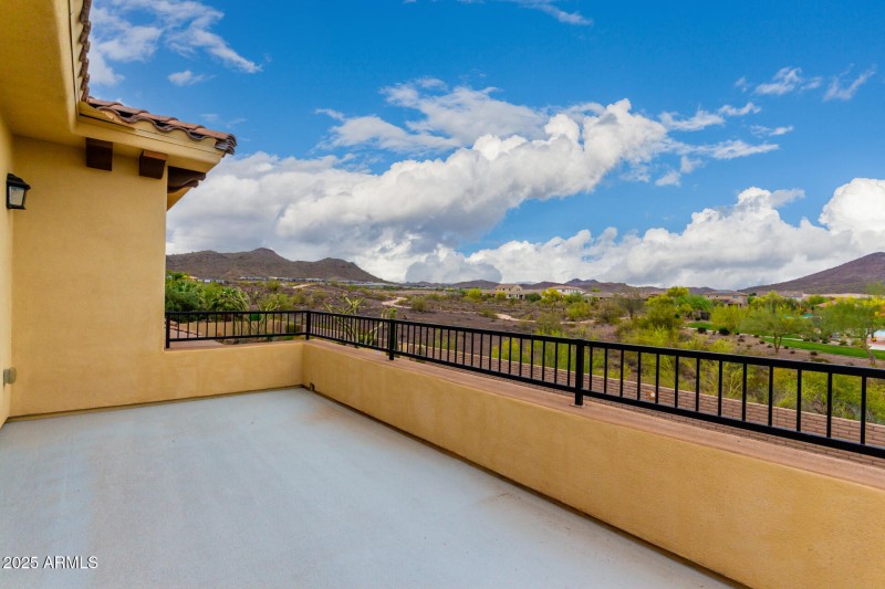 Upstairs Balcony