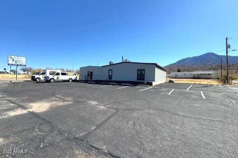 Manufactured Home in back of parcel