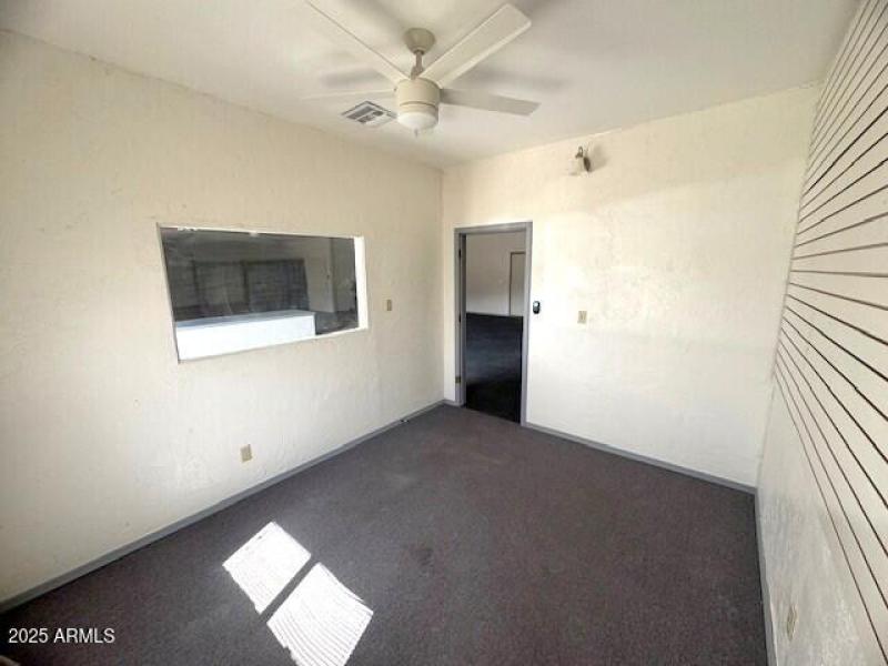 Office 1 with window to interior