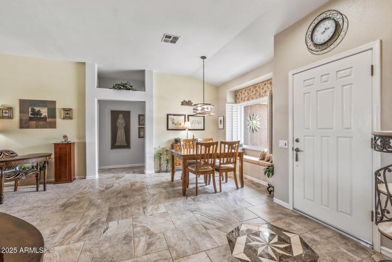 Entry toward hallway