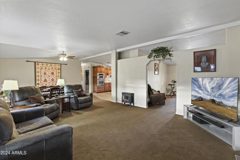 Living Room & Dining