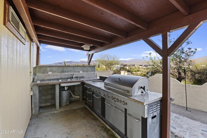 East Side Exterior Kitchen