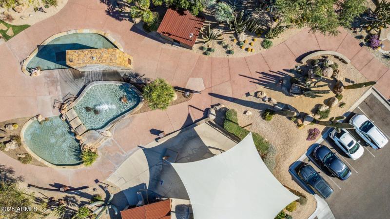 Aerial Downtown Carefree