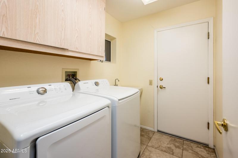 Indoor Laundry Room