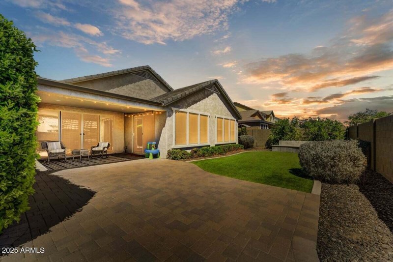 Twilight Exterior Back