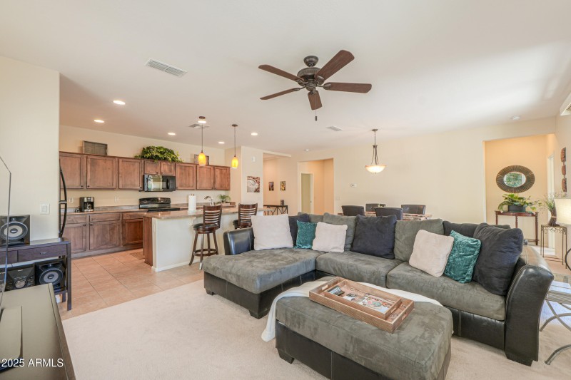 Upgraded fans & lighting