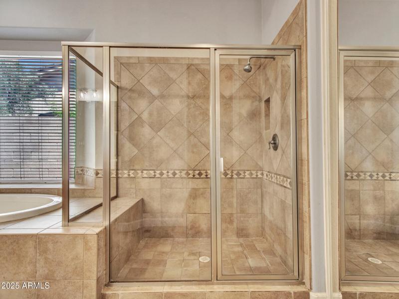 Large Tiled Shower
