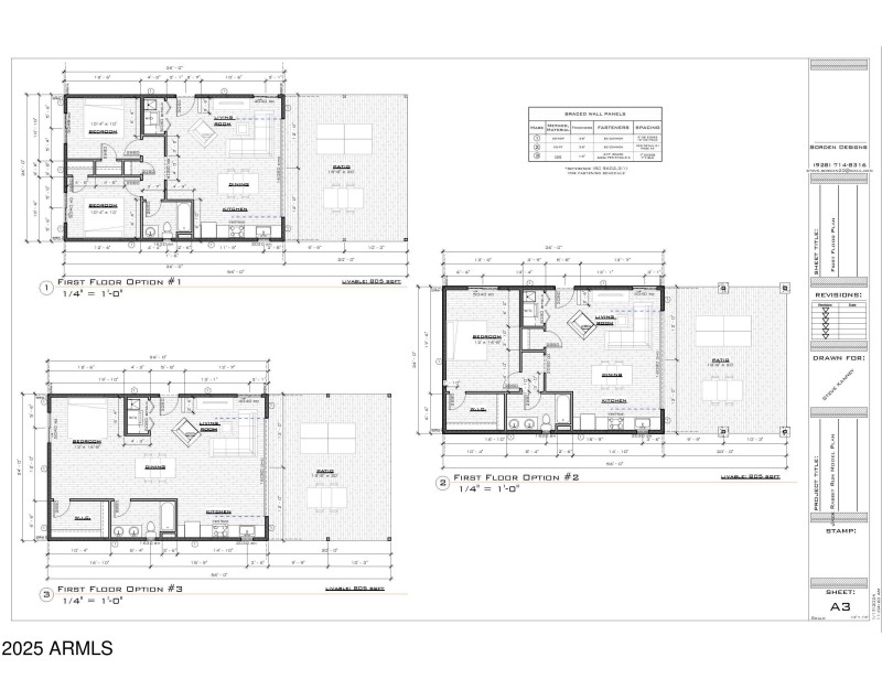 Choose Floor Plans fbo Studio, 1 bed, 1