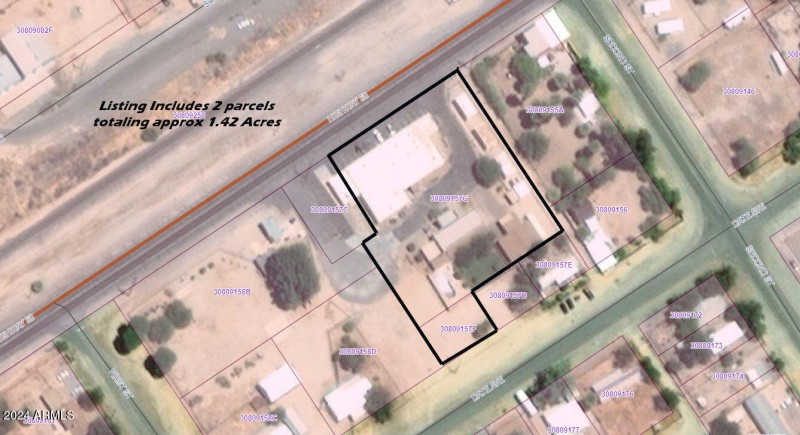 parcel bounderies 2 parcels