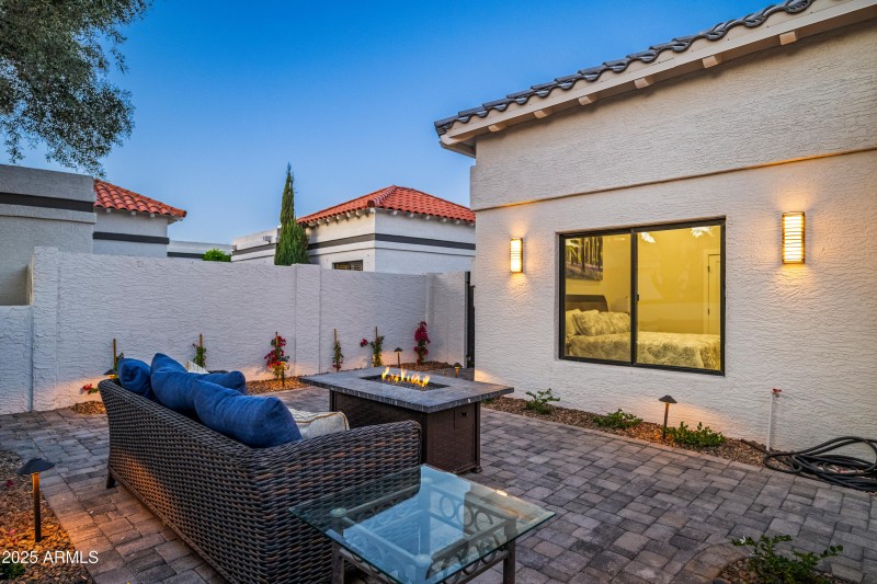 Cozy Patio with Fire Feature