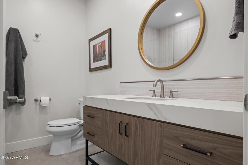 Modern Hall Bathroom