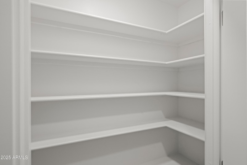 Spacious Walk-In Pantry