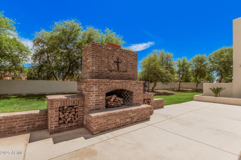 Outdoor Fireplace