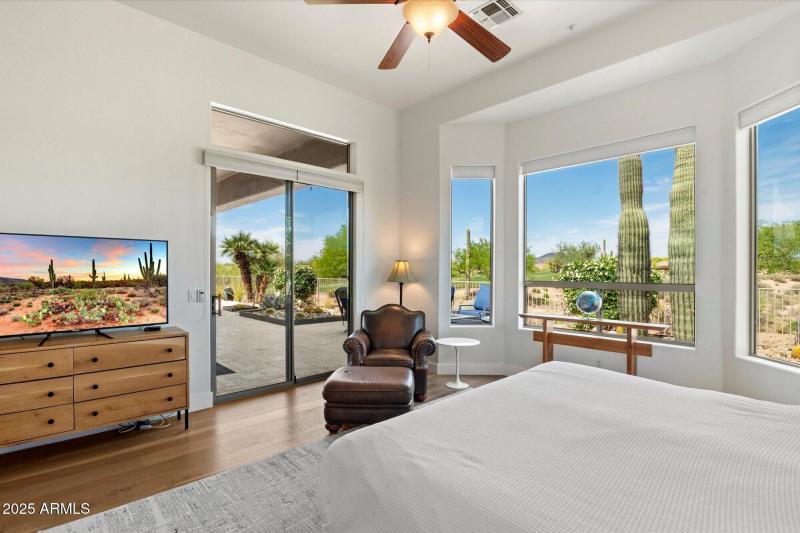 Primary Bedroom with a view