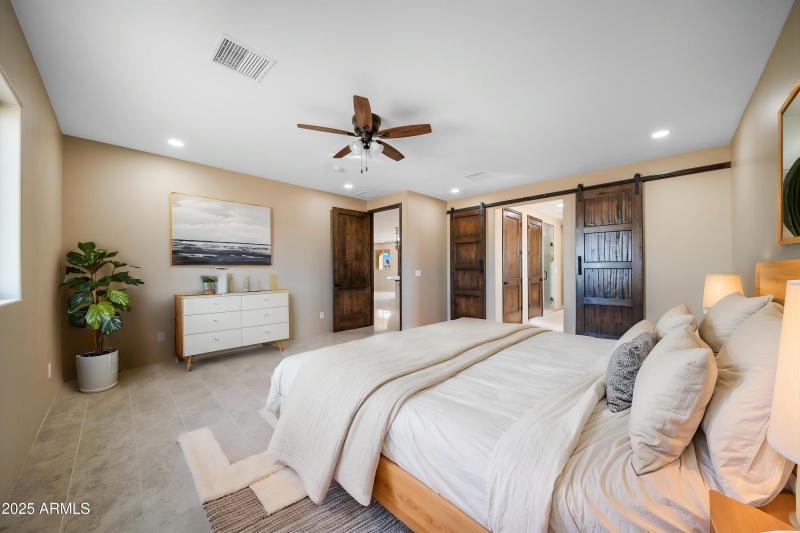 Master Bedroom Virtual Staged Image