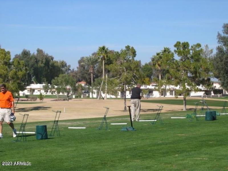 grass driving range