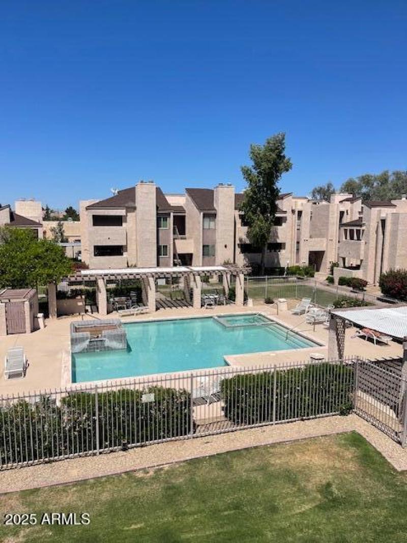 OVERLOOKING THE POOL