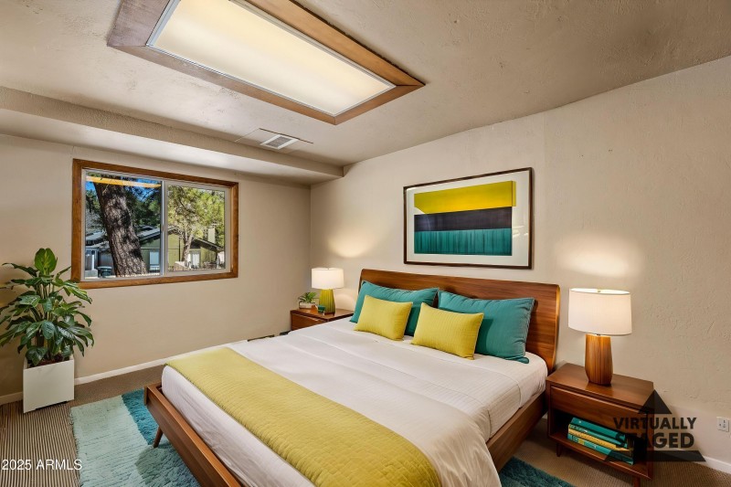 Virtually Staged Bedroom - 205