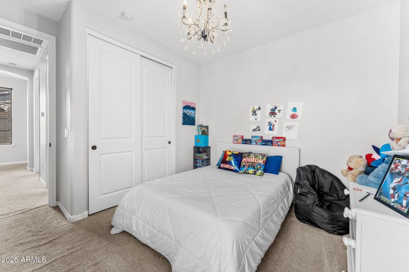 Light & Bright with stunning Chandalier