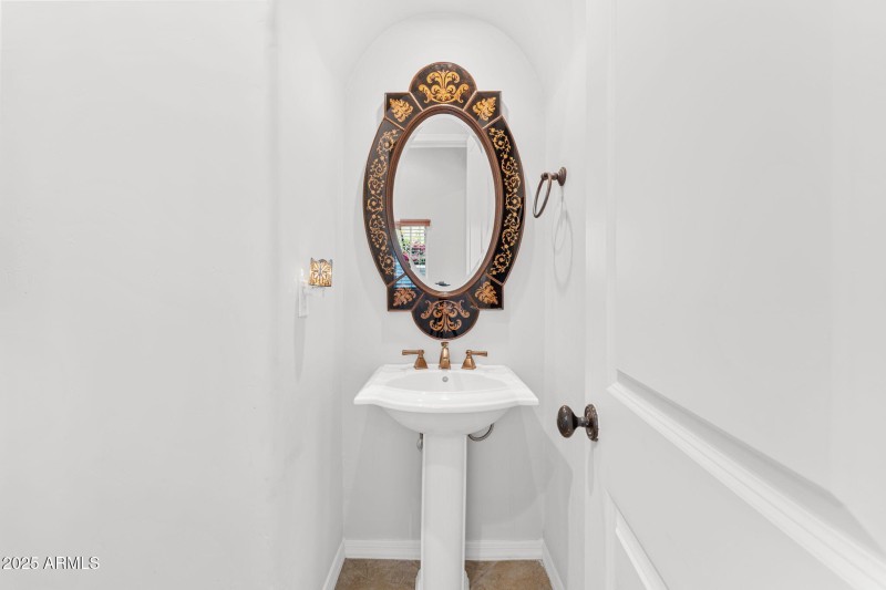 Lovely Guest Powder room