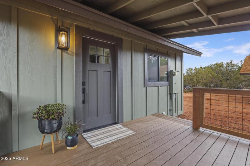 Back door/main entrance