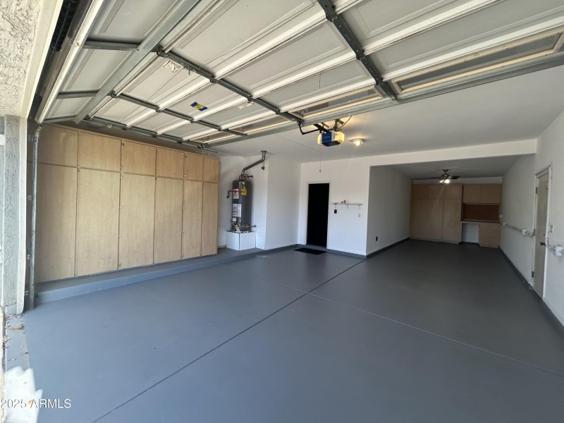 3 car garage with storage