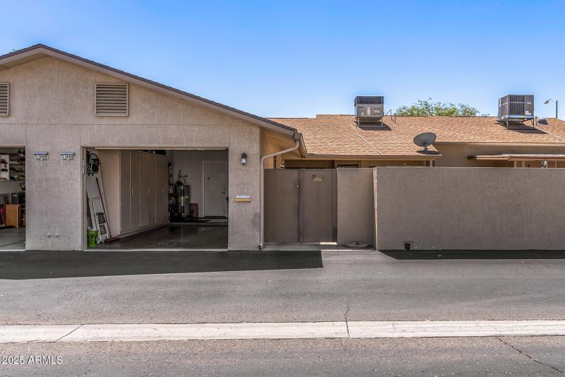 View from rear of property