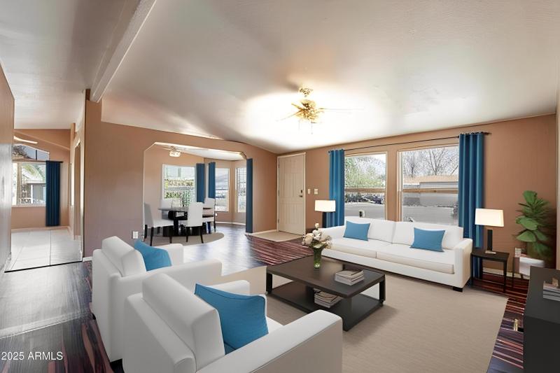 Epique Virtual Staging - living