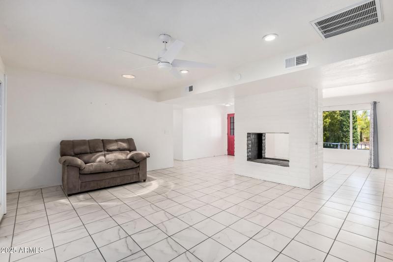 Cozy Living Space with Fireplace