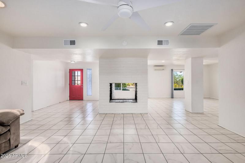 Centerpiece Fireplace Design