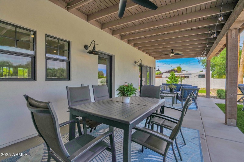 Expansive Covered Patio