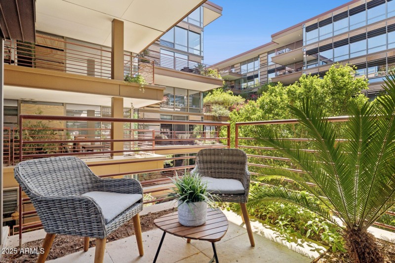 Unwind On Your Private Patio.