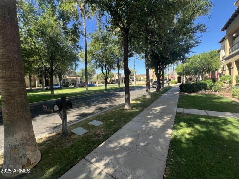 Park in front of home