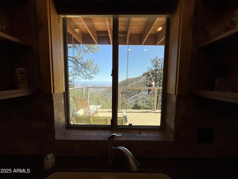 Views from the kitchen sink