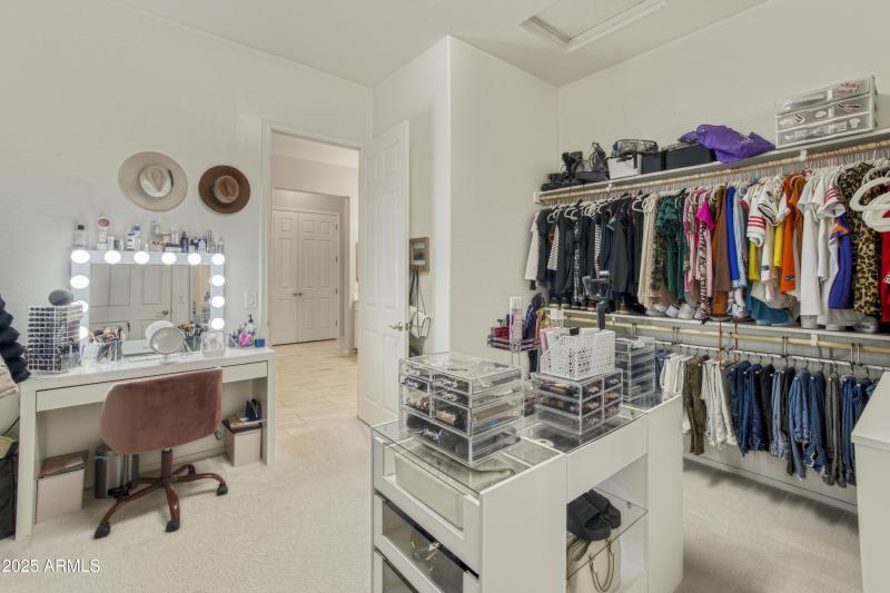 1 of 2 Primary Closets