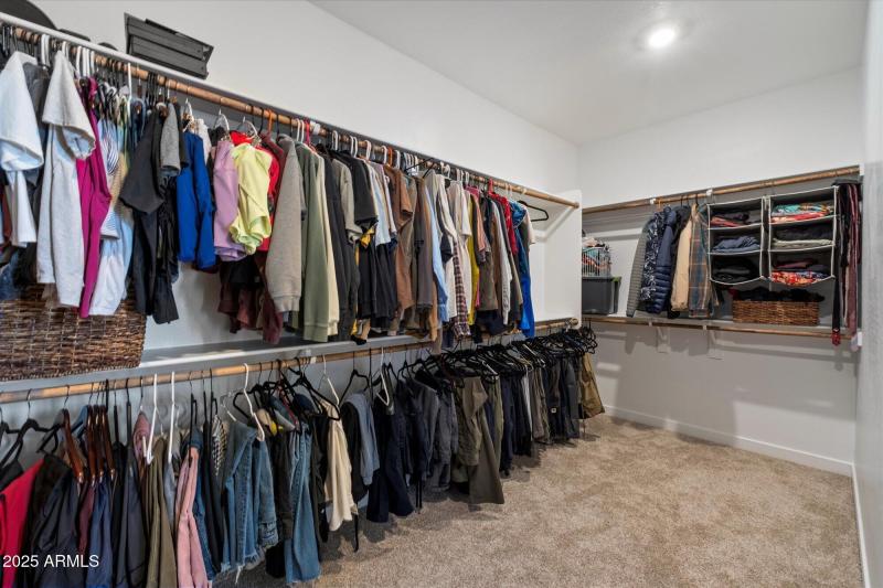 Primary Walk in Closet