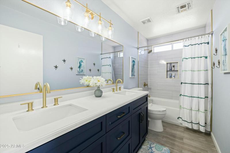 Upstairs - Secondary Bathroom