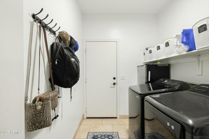 Downstairs Laundry to Garage