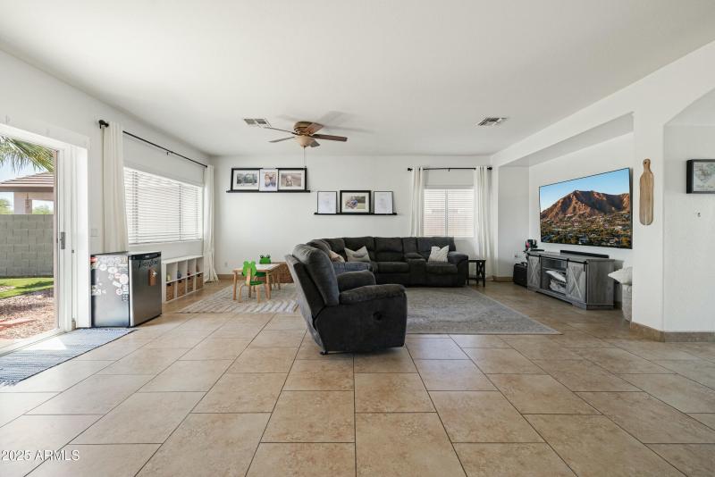 Family Room & Kids Play Area