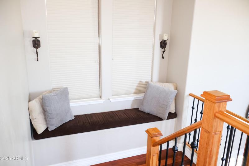 Reading Nook on Landing