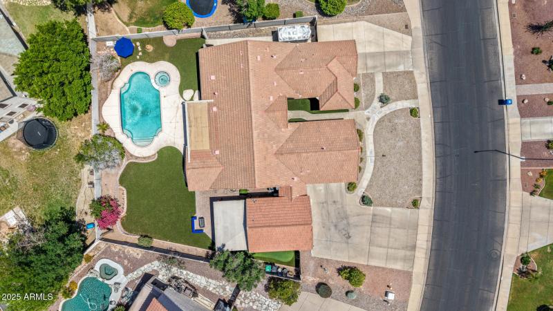 43 Hope Aerial view whole house